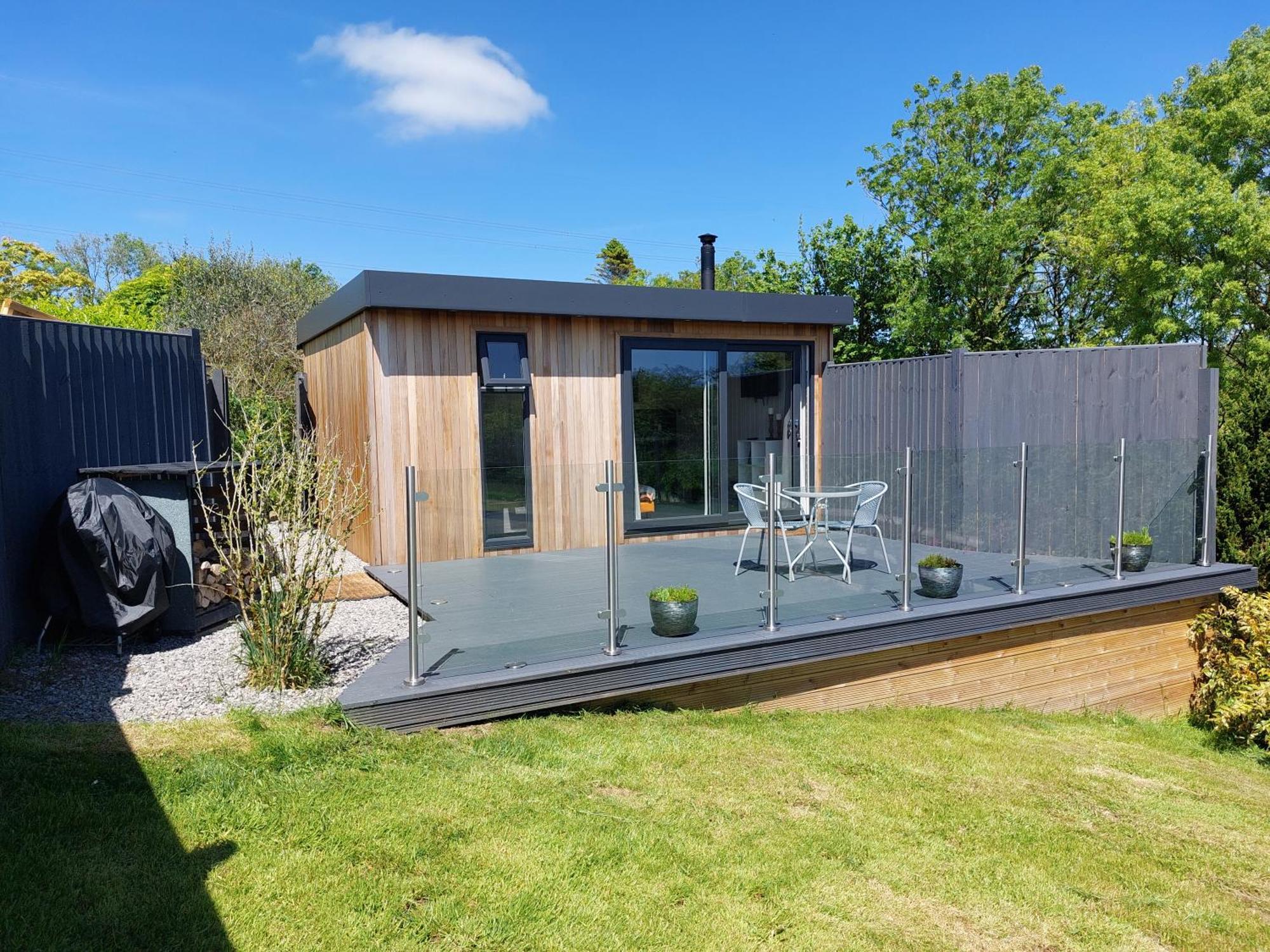 The Den - Modern Cabin With Wood Burning Stove Ludchurch Eksteriør bilde
